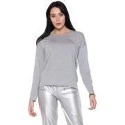 T-Shirt Lange Mouw Leone 1947 Woman Long Sleeves Pearl