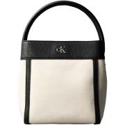 Handtas Calvin Klein Jeans Ck Canvas Bucket With Strap