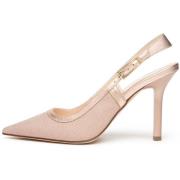 Pumps NeroGiardini T.Microglitter Nettuno Phard Tpu Sia Naturale