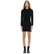 Korte Jurk Leone 1947 Woman Rib Dress Pearl