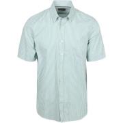 Overhemd Lange Mouw Casa Moda Korte Mouwen Overhemd Strepen Groen