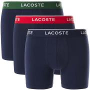 Boxers Lacoste 3 Pack Cotton Stretch Boxer Briefs Navy/Multi