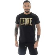 T-shirt Leone 1947 Man Short Sleeves Stripe Gold