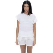 T-shirt Leone 1947 Woman Short Sleeves Fancy Stripes