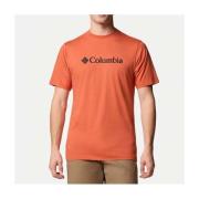 T-shirt Korte Mouw Columbia Camisetas Hombre Modèle Csc Basic Logo Tee