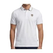 Polo Shirt Korte Mouw Blauer Polos Hombre Modèle 26sblut02288