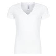 T-shirt Korte Mouw Hom SUP' COTTON TSHIRT COL V PROFOND