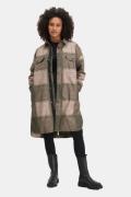 AGU Winter Oversized Rain Shirt Urban Outdoor Middenkaki/Geschakeerd