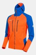 Mammut Eiswand Advanced Hooded Vest Oranje/Blauw