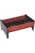 Camp Gear Compact BBQ Zwart/Rood
