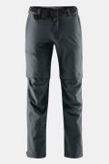 Maier Sports Tajo Regular Zip Off Broek Donkergrijs