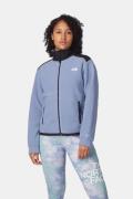 The North Face W Alpine Polartec 200 Fz Jacket Middenblauw/Zwart