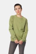 Buitenmens Sweater Recycled Trui Dames Lichtgroen