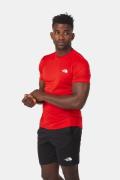 The North Face Reaxion Red Box T-shirt Donkerrood