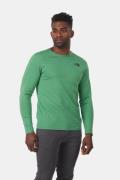 The North Face Red Box Tee LS Top Groen