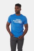 The North Face Woodcut Dome T-shirt Blauw