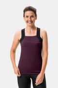 Vaude Women'S Matera Top Bordeaux / Kastanjebruin/Zwart