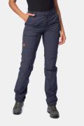 Fjällräven Travellers MT Zip-off Broek Regular Dames Donkerblauw