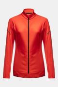 Gore Wear Thermo L/S Zip Shirt Dames Rood