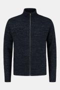 Blue Loop Originals Harlingen Full Zip Vest Marineblauw/Assorti / Geme...