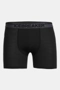icebreaker M Anatomica Boxers Zwart/Donkergrijs