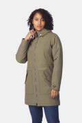 Jack Wolfskin Rocky Point Parka Dames Olijfgroen