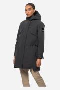 Jack Wolfskin Alex 2L Gevoerde Dames Parka Donkergrijs