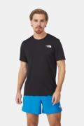 The North Face Lightbright S/S Tee Sportshirt Zwart