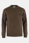 Fjällräven Lada Round-neck Sweater Donkerbruin