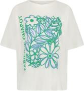 Fabienne Chapot T-shirt Fay Bloom Green  Wit dames