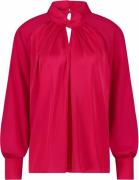 Label Dot Blouse Aaf Roze dames