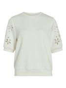 Vila Sweater Lace Beige dames