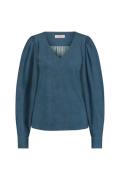 Studio Anneloes Top Les Denim Blauw dames