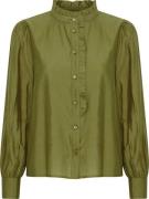 Ichi Blouse Karlani Groen dames