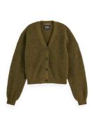 Scotch & Soda Vest Fuzzy Relaxed Groen dames