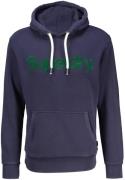 Superdry Hoodie Classic Core Donkerblauw heren