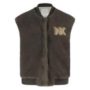 Nukus Gilet Billy  Bruin dames