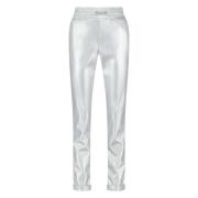 Nukus Pantalon Paris PU Grijs dames