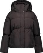 Airforce Pufferjack Maja Hooded Zwart dames