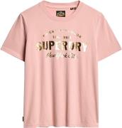 Superdry T-shirt Roze dames