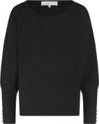 Nukus Pullover Batwing  Zwart dames