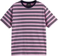 Scotch & Soda T-Shirt Roze heren