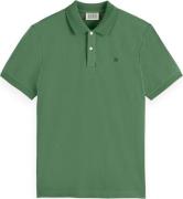 Scotch & Soda Polo Logo Groen heren