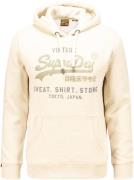 Superdry Hoodie Heritage Relaxed Wit heren