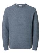 Selected Homme Trui Ross Blauw heren