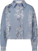 Nukus Blouse Tessa Paillet Blauw dames