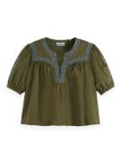 Scotch & Soda Blouse Groen dames