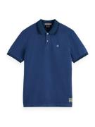 Scotch & Soda Polo Melange Blauw heren