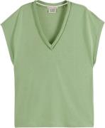 Scotch & Soda T-shirt Groen dames