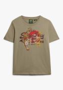 Superdry T-Shirt Tokyo Groen dames